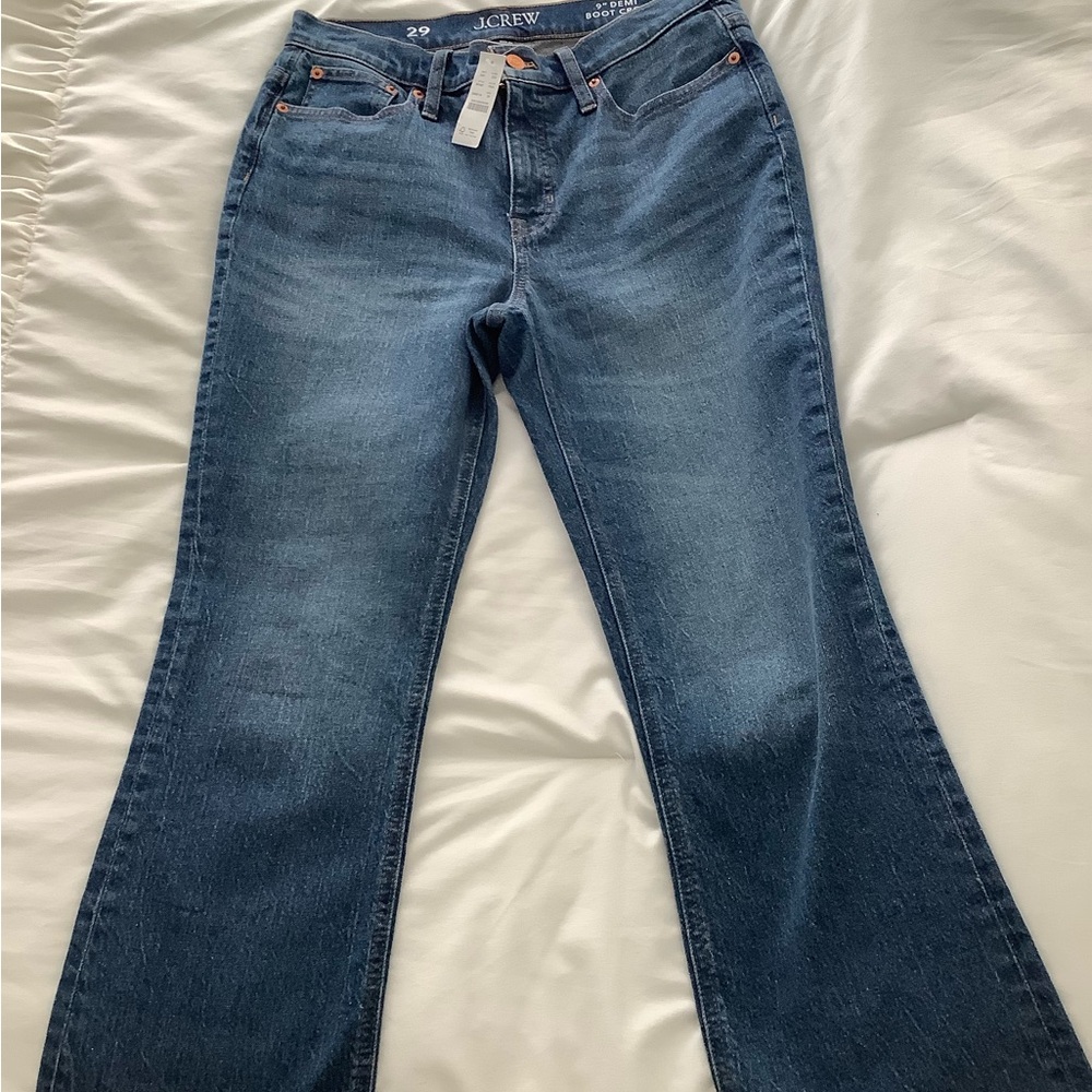 J. Crew 9 inch DEMI BOOT CROP Jeans.